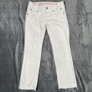 Rock Revival Women’s Straight Leg Jeans in White